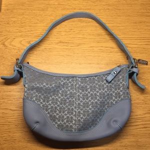 Blue Coach Purse